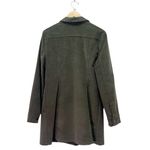 House of Harlow 1960 Corduroy Shirt Dress Size XL Olive Green Long Sleeve Mini Photo 2