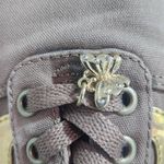Brown Women's Sneakers Size 8 Women's Vans with Butterfly Charm Photo 7