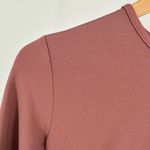 JessaKae Eiffel Midi Dress in Rosewood 3/4 Sleeves Tiered Skirt size Small NWT Photo 5