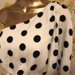 DO+BE One shoulder Polka dot midi dress size M Photo 3