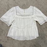 Velvet by Graham Spencer embroidered 1/2 sleeve peasant top TB 2027 Black Photo 8