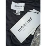Highline Collective One Shoulder Silver Sequined One shoulder Cocktail Dress Photo 3