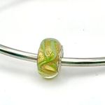 Chamilia 925 Green Gold Bead Charm Photo 0