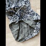 Bellambra Shift Dress Women's XS Green Blue Tie Dye Linen Sleeveless‎ Tank Midi Photo 4