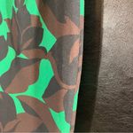 Milly  Green‎ Floral Print Skirt Size 4 Photo 8
