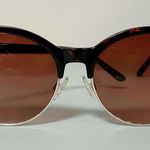 Brown Tortoise Shell Browline Clubmaster Tinted Fashion Sunglasses Glasses 🤎✨ Photo 0