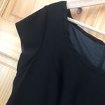 CAbi cap sleeve lbd little black sheath dress size 10 Photo 2