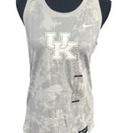Nike NWT! Kentucky Wildcats Tonal Camo Racerback Tank Gray Top - Size Small Photo 0