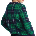 Nordstrom Court & Rowe Cozy Boucle Plaid Sweater Wool Check Photo 2