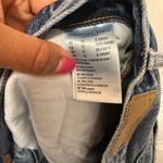 American Eagle  High Waist Girlfriend Jean Extreme Distressed Blue 12 X-Short Photo 5