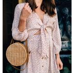 Faithfull the Brand Trinidad Front Tie Cut Out Dress- Size 2 (XS) Photo 0