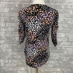 Veronica Beard  Jean Waldorf Tee in a lilac multi leopard print Photo 4