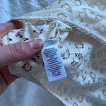 Loft Cream Lace Long Sleeve Top size XS petite Photo 6