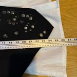 Alberto Makali NWT Vintage Studded Chain Vested Blouse Button Up Size Large Photo 13