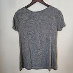 Old Navy  T-Shirt Gray Top Athleisure Casual Crewneck Neutral Photo 2