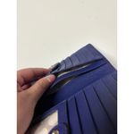 Kate Spade Staci Large Slim Bifold Wallet‎ Purple Womens Leather Photo 4