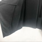 Chaus Y2K Liquid Knit Open Front Blouse Womens M Office Career Business Dressy Black Size M Photo 3