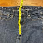 EXPRESS  Barely Boot Low Rise Stretchy Women’s Denim Jeans 2s Dark Wash Photo 2