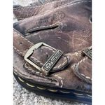 Dr. Martens VTG Brown Leather Buckle Gladiator Platform Sandals 8209 90s Size 8 Photo 6