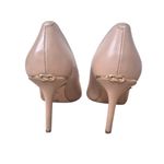 Coach Wiley Beachwood Leather Pointed Pumps Slip On Designer Nude Size 7.5 Photo 6