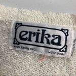 Erika , Women’s Ivory, Beaded Top,XS, 3/4 length sleeves, jewel neckline Photo 5