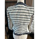 White House | Black Market  blue and white stylish blazer size 00 Photo 4