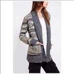 Jack by BB Dakota Jack BB Dakota Avora Cardigan Sweater Tan Grey XS Photo 2