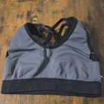 Black Strappy Women's Sports Bra Size M Photo 4