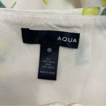 AQUA Bloomingdales Lemon Print Tie Front Dress  Photo 4