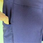 Gymshark  Dry Moisture Management Dark Purple Full Length Leggings‎ Sm Pockets Photo 5