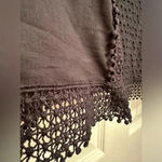 Who What Wear  black thick strap eyelet tank top NWOT Photo 4