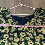 Lulus Floral Inclusive Navy Blue Floral Print Puff Sleeve Mini Dress cocktail Photo 7