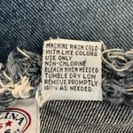 Carolina Blues Women Jean Midi Skirt 20 Blue Distressed Western Cowgirl Denim Photo 9