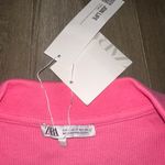 ZARA NWT Hot Pink Baby Tee Photo 2