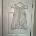 Lucy white blue active tank women's large running outdoors hiking workout summer Photo 4