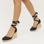 Reformation Camilla Lace Up Wedge Espadrille Photo 1