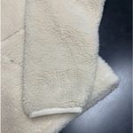 Good American NWT Half Zip Sherpa Essentials-Lined Luxe Pullover Kangaroo Pocket Photo 11