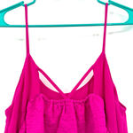 Ro & De NWT RO‎ & DE size Small hot pink tank top loose fit Photo 2