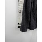 Kinross Cashmere Charcoal Gray Mock Neck Zip Up Sweater Jacket Size M Size M Photo 3