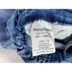 Prestige Denim Paper Bag Waist Skinny Jeans Medium Wash Size Small Blue Photo 4