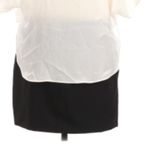 ZARA  black& ivory mini Cocktail Dress Photo 5