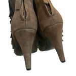 Banana Republic  Darcy Fringe Ankle Suede Bootie, Sz 7 Photo 8