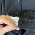 Eileen Fisher Crinkle Textured Blazer Jacket Size S Black Lining Stretch Photo 5