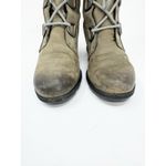 Sorel Joan of Arctic Wedge 2 Leather Shoes Womens Size 8 Slate Gray NL3018-052 Photo 2