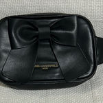 Karl Lagerfeld Black Crossbody Bag Photo 0