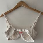 Victoria's Secret Victoria’s Secret White Lace Babydoll Bra Body By Victoria Unlined Demi 32D Photo 2
