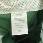 Talbots  Green Zip Fly Flat Front Pockets Casual Capri Pants Women's Size 6P Photo 4