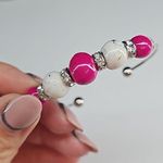 Cute Cuff Bracelet Pink Photo 3