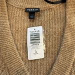 Torrid NWT  Beige Vegan Cashmere Button Up Cardigan Sweater Size 1X‎ Photo 13