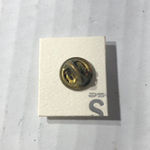 Vintage London Police Officer Bobby Hat Pin Black Gold Blue Photo 1